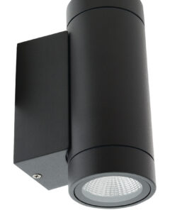 Alternative view of HQ HQLEDWLOUT01 Led Wandlamp Voor Buiten 6 W 190 Lm Zwart