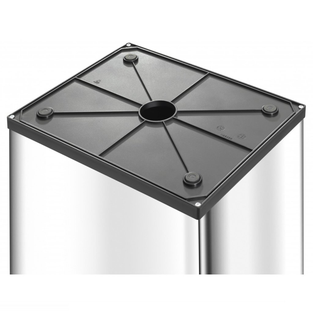 Hailo 0860-211 Big-Box Swing XL Afvalemmer 52L RVS - Image 4