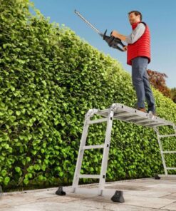 Alternative view of Hailo 7412-037 M60 Universele Aluminium Ladder 4x3M