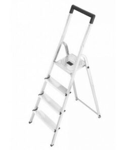 Hailo L40 Aluminium Huishoudtrap / Klustrap 4 treden