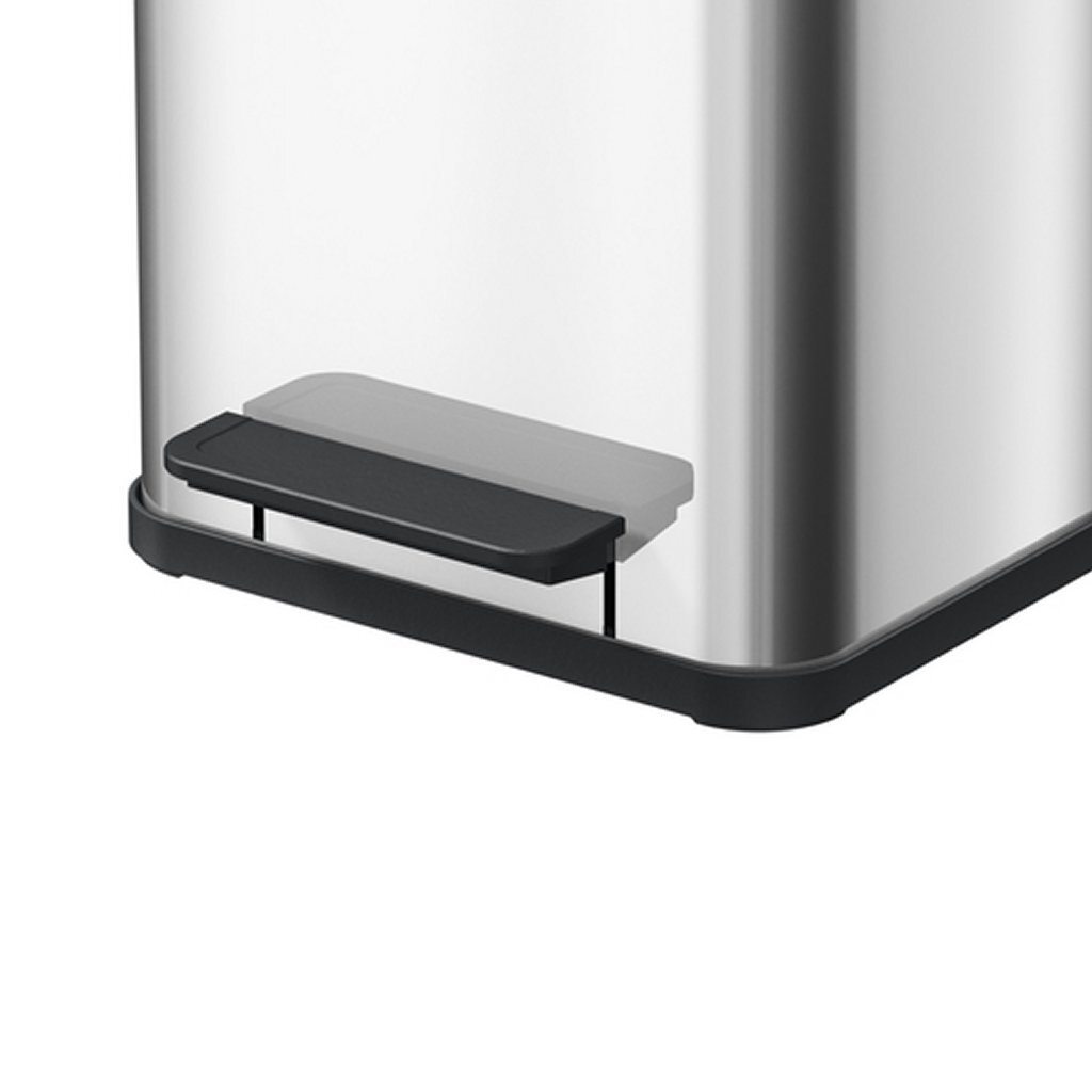 Hailo Oko Duo Plus M Pedaalemmer 2x9L RVS/Zwart - Image 4