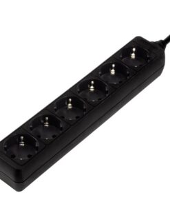 Hama 6-Way Ja.W.Cp.1.4M Black