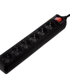 Hama 6-Way Ja.W.S.A.Ks.1.4M Bk