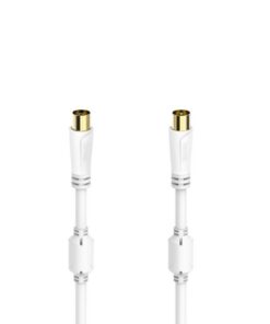 Hama Antennekabel Coaxstekker - Coaxkoppeling Verguld 5