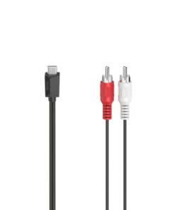 Hama Audiokabel USB-C-stekker - Cinch-stekker Stereo 1
