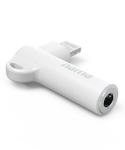 Alternative view of Hama Aux-Adapter 90&deg; Hoekstekker Lightning Wit