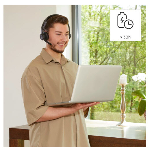 Hama Bluetooth®-headset BT700 Met Microfoon Draadloos Voor Pc GSM Zwart - Afbeelding 2