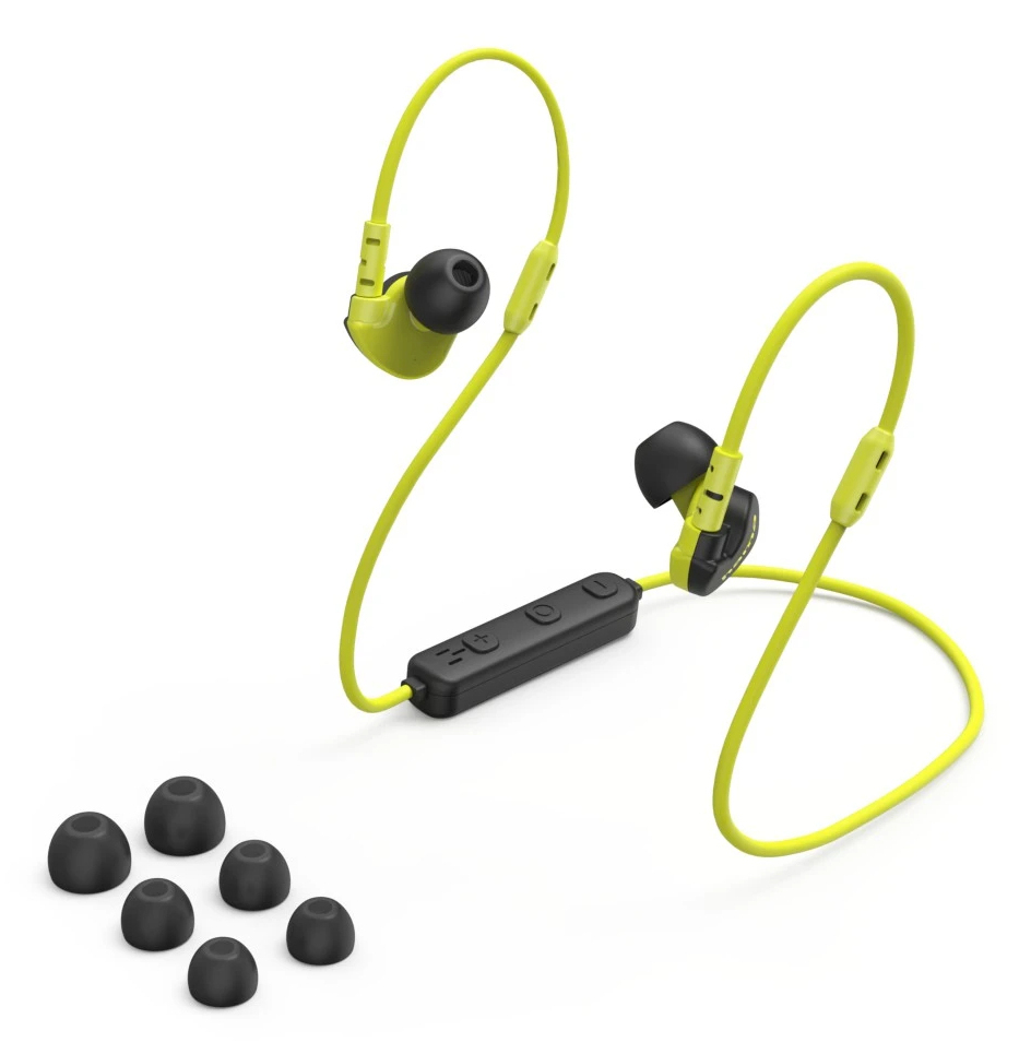Hama Bluetooth®-koptelefoon Freedom Athletics III In-ear Microfoon ZW/GE - Afbeelding 4