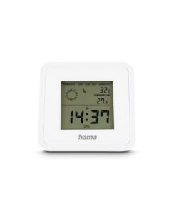Hama Borneo Digitale Thermometer en Hygrometer voor Binnen Wit