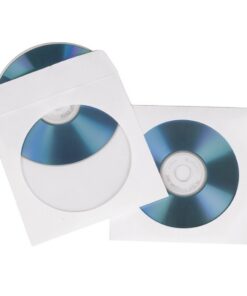 Hama CD/DVD Sleeves Papier Wit 50-pack