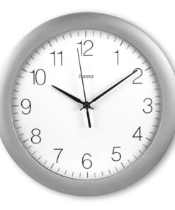 Hama DCF Wandklok Tenerife 30 cm Zilver/Wit