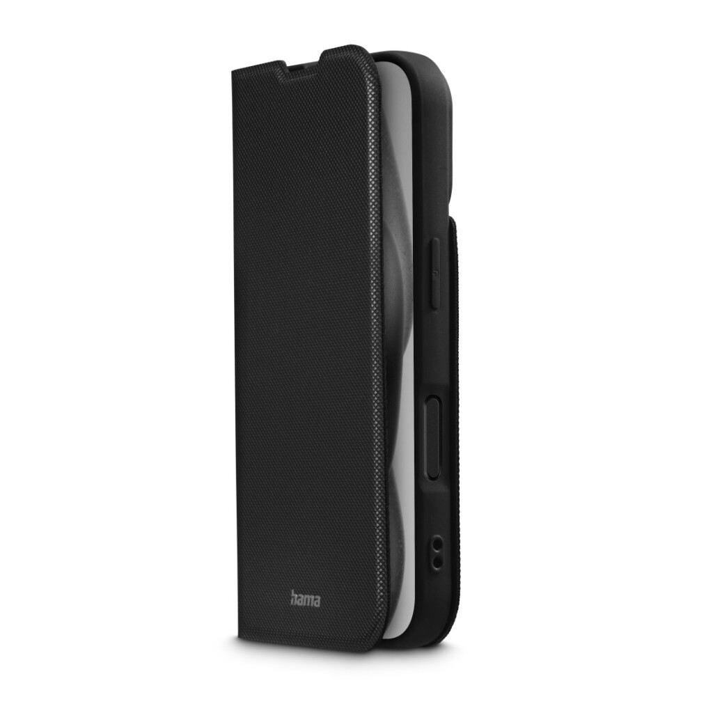 Hama Daily Protect Bookcase voor iPhone 16 Zwart - Afbeelding 3
