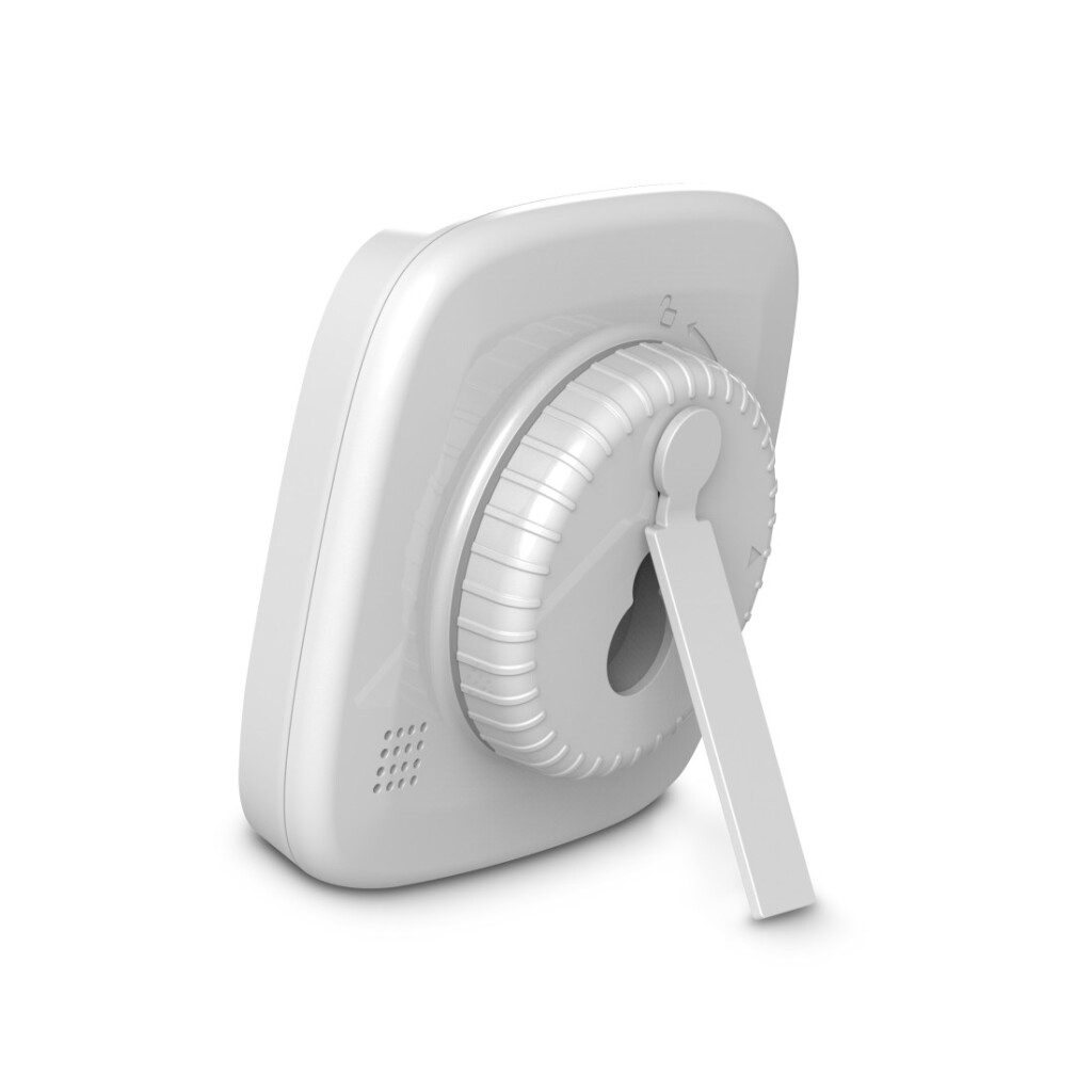 Hama Digitale Badkamerklok Cyprus + Zuignap Wit - Afbeelding 4