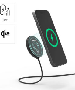 Hama Draadloze Qi2-Oplader Inductieve Oplaadpad 15W Zwart
