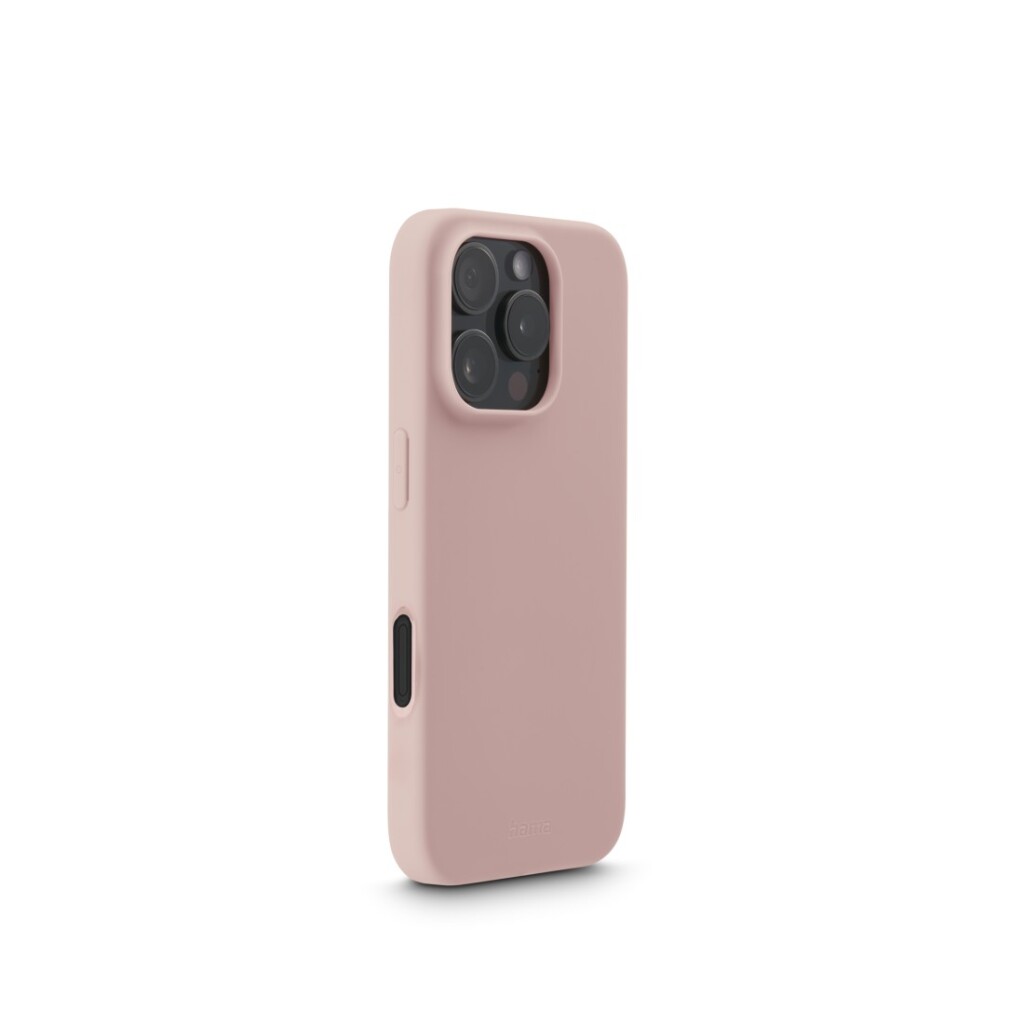 Hama Fantastic Feel Case voor iPhone 16 Pro Roze - Afbeelding 3