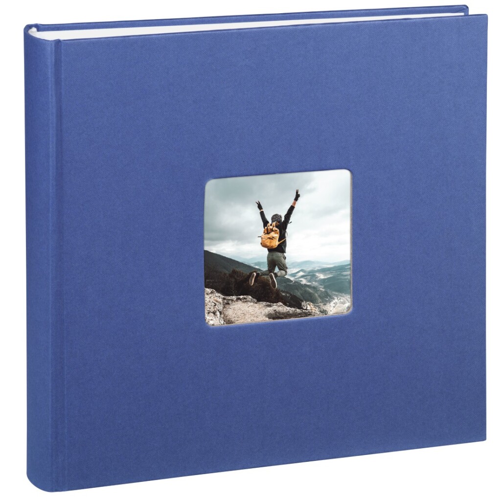 Hama Fine Art XL Fotoalbum 30x30 cm 100 Pagina's Blauw - Afbeelding 3