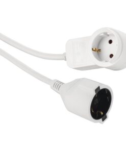 Hama Geaarde Verlengkabel Powerplug Extra Stopcontact 3
