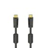 Hama High Speed HDMI Kabel Verguld 4K met Ethernet 10 m Zwart