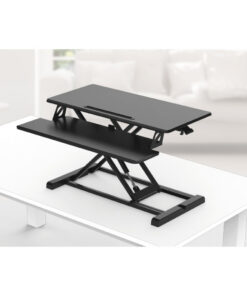 Alternative view of Hama In Hoogte Verstelbaar Bureauopzetstuk 80 X 40 Cm Zwart