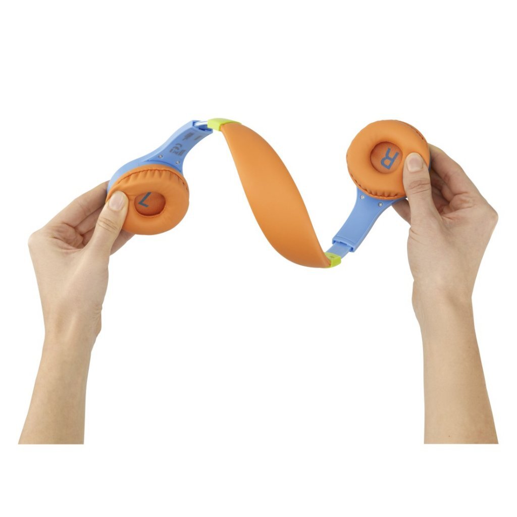 Hama Kids Guard On-Ear Kinderkoptelefoon Blauw/Oranje - Image 3