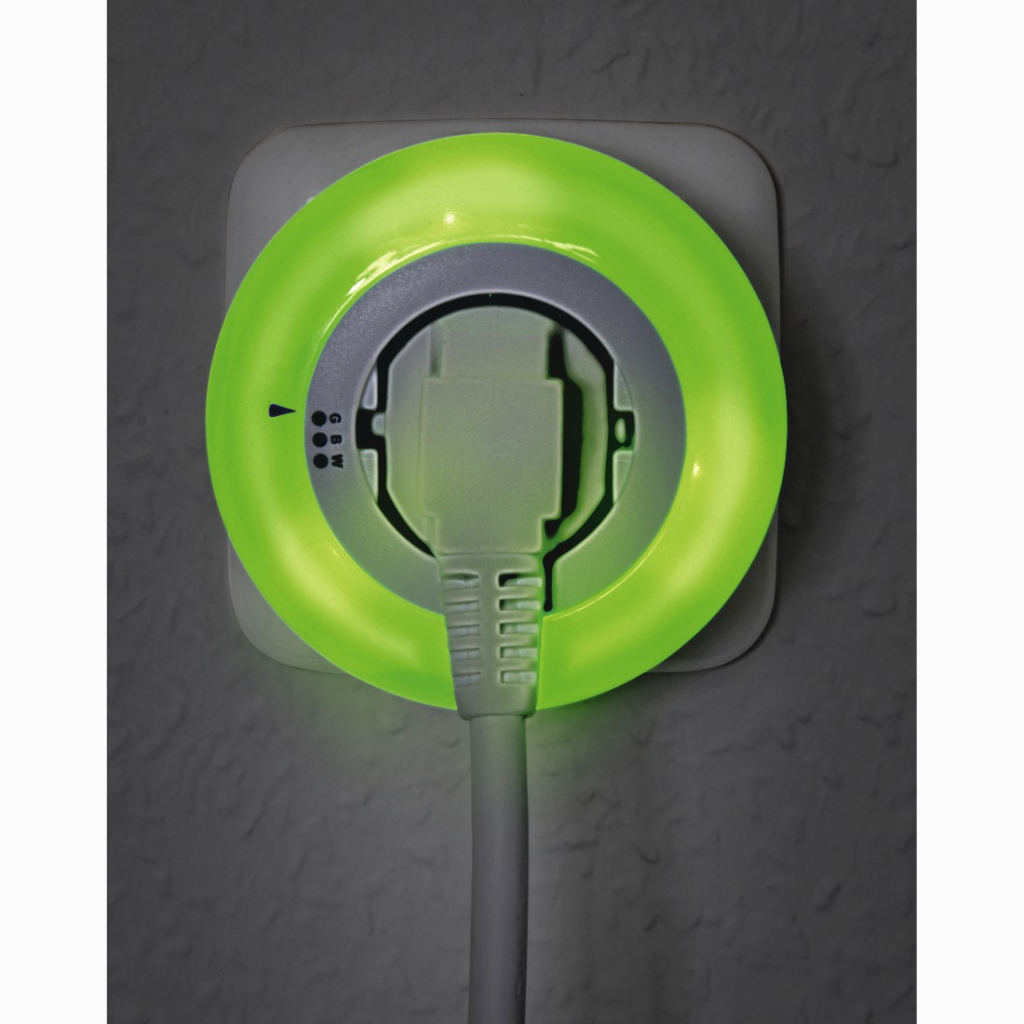 Hama Led-nachtlampje Circle Colour M. Geïntegr. Stopcont. Lichtsensor 3 Kl. - Image 4