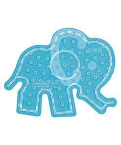 Hama Maxi Strijkkralen Grondplaat Olifant Transparant