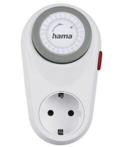 Alternative view of Hama Mechanische Tijdschakelklok Curved Voor Binnen 15 Min. Intervallen Wit