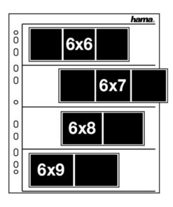 Alternative view of Hama Negatiefbladen Perg.60/70Mm 4X 100St