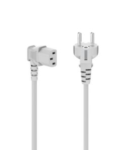 Hama Netsnoer Voor Koude Apparaten Haaks 3-polig Randaarde 5 M Wit