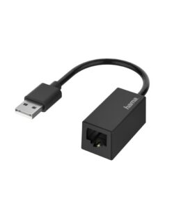 Hama Netwerk-adapter USB-stekker - LAN/Ethernet-aansluiting Fast-ethernet