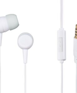Hama Oordopjes Kooky In-ear Microfoon Kabel-knikbescherming Wit