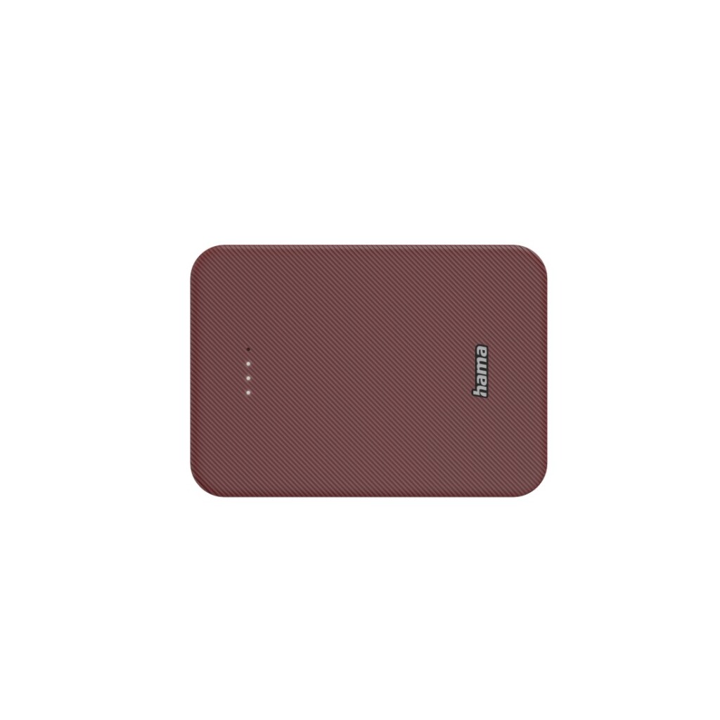 Hama Power Pack Colour 10 10000mAh 2 Uitgangen: USB-C USB-A Rood - Afbeelding 3