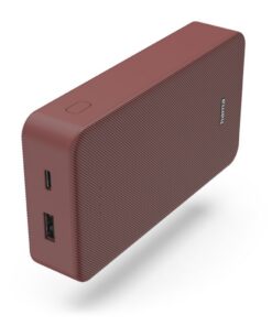 Hama Power Pack Colour 20 20000mAh 2 Uitgangen: USB-C USB-A Rood