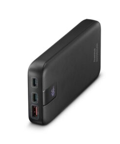 Hama Power Pack PD 10 10000mAh 3 Uitgangen: 2x USB-C 1x USB-A Antraciet