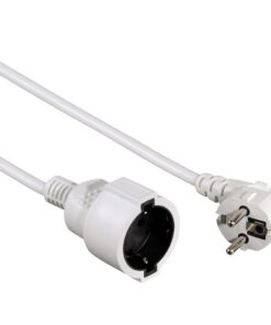Hama Profi Extension Cable With Earth Contact 10 M White