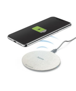 Alternative view of Hama QI-FC10 Wireless Charger Cr&egrave;me/Grijs