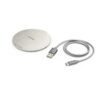 Hama QI-FC10 Wireless Charger Crème/Grijs
