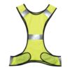 Hama Reflecterend Hardloopvest Voor Joggers Met Zak Verstelbaar Neongeel