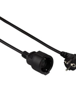 Hama Schuko Ext.Black 10M Pro