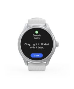 Alternative view of Hama Smartwatch 5010 Rond Slaapbewaking Waterdicht 1.38 Inch Zilver/Grijs