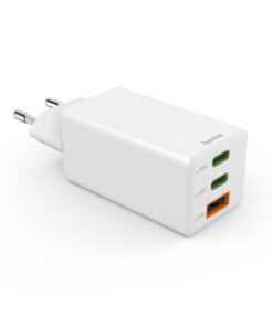 Alternative view of Hama Snellader 2x USB-C PD 1x USB-A QC Mini-oplader 65W Wit