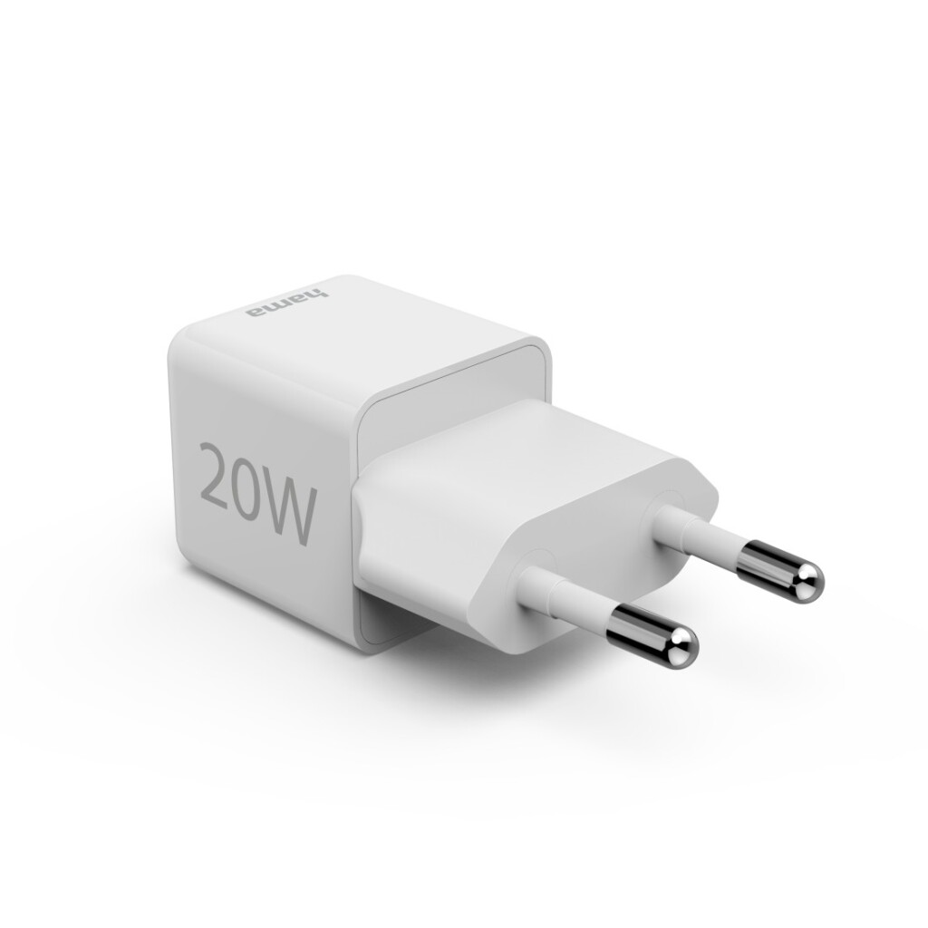 Hama Snellader USB-C PD/Qualcomm® Super-Mini-Charger 20 W Wit - Image 3