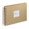 Hama Spiraalalbum Craft 24 X 17 Cm 40 Kraftpapier-pagina's