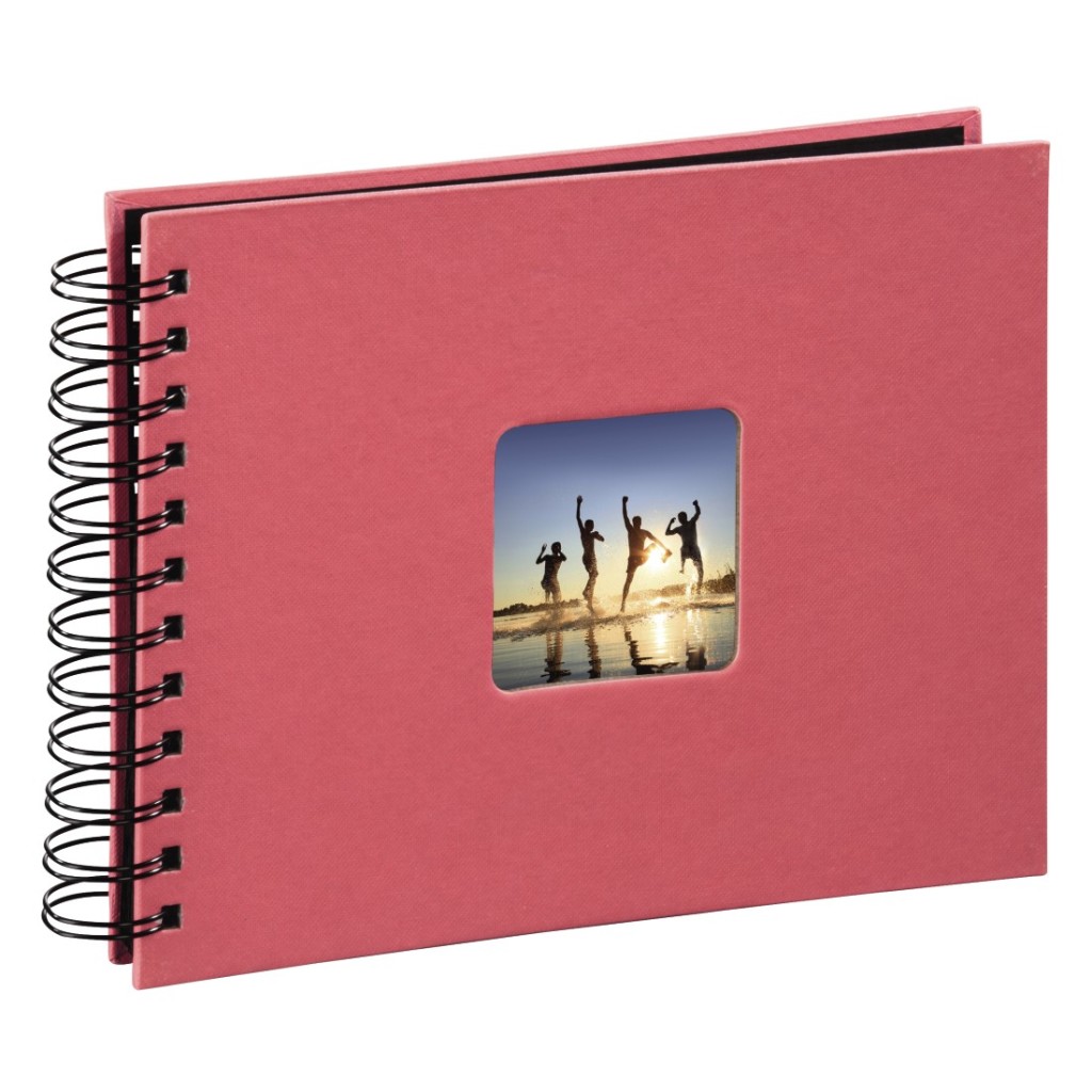 Hama Spiraalalbum Fine Art 24 X 17 Cm 50 Zwarte Pagina's Flamingo - Afbeelding 2