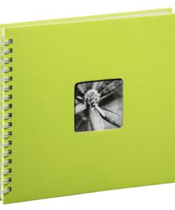 Hama Spiraalalbum Fine Art 28 X 24 Cm 50 Witte Pagina's Kiwi