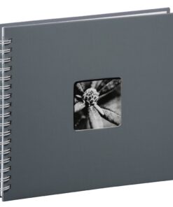 Hama Spiraalalbum Fine Art 28 X 24 Cm 50 Witte Pagina's Grijs