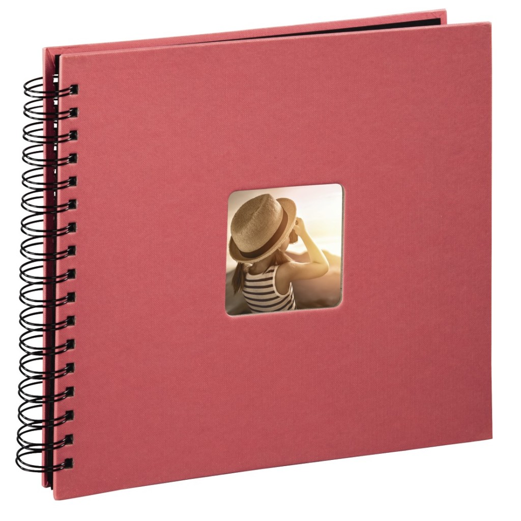 Hama Spiraalalbum Fine Art 28 X 24 Cm 50 Zwarte Pagina's Flamingo - Image 3