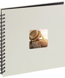 Alternative view of Hama Spiraalalbum Fine Art 28 X 24 Cm 50 Zwarte Pagina's Krijt