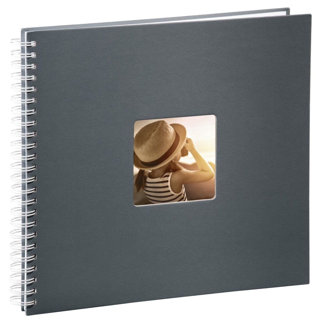 Hama Spiraalalbum Fine Art 36 X 32 Cm 50 Witte Pagina's Grijs - Afbeelding 2