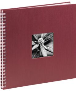 Hama Spiraalalbum Fine Art 36x32 Cm 50 Witte Pagina's Bordeaux